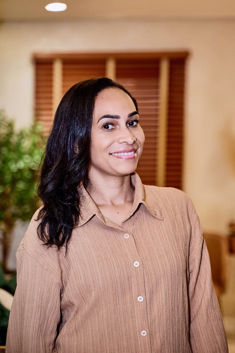 Vanessa, recepcionista comercial da Zay